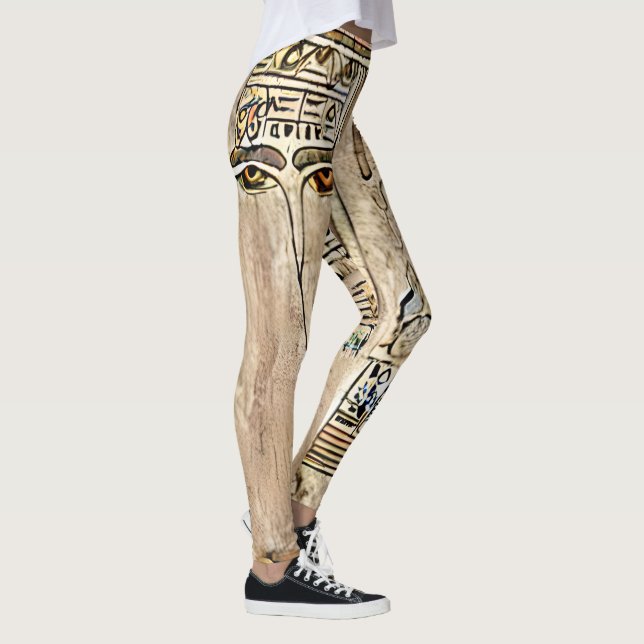 Von ägyptischer Elegance inspiriert Leggings (Rechts)