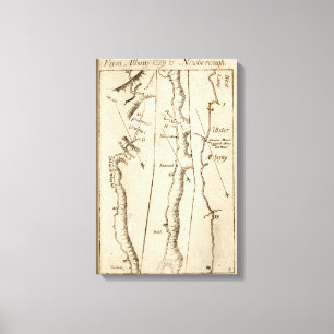 Von Albany nach Newborough 29 Leinwanddruck