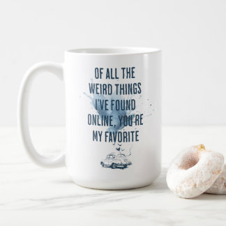 Von allen gewobenen Dingen, die ich Sie online gef Kaffeetasse