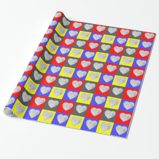 Von allen uns - bunte geschenkpapier