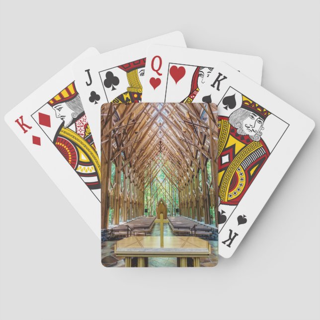 Von Altar gespielte Karten Spielkarten (Rückseite)