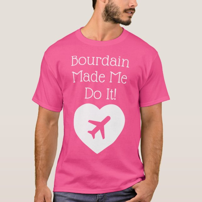 von Anthony Bourdain T-Shirt (Vorderseite)