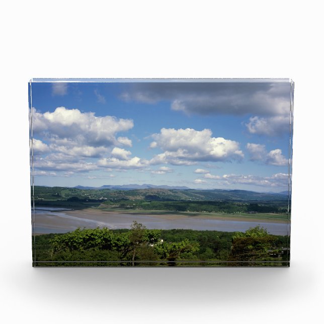 Von Arnside Knott Arnside aus gesehen, der Fluss K Fotoblock (Vorderseite)