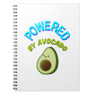 Von Avocado beherrscht Notizblock