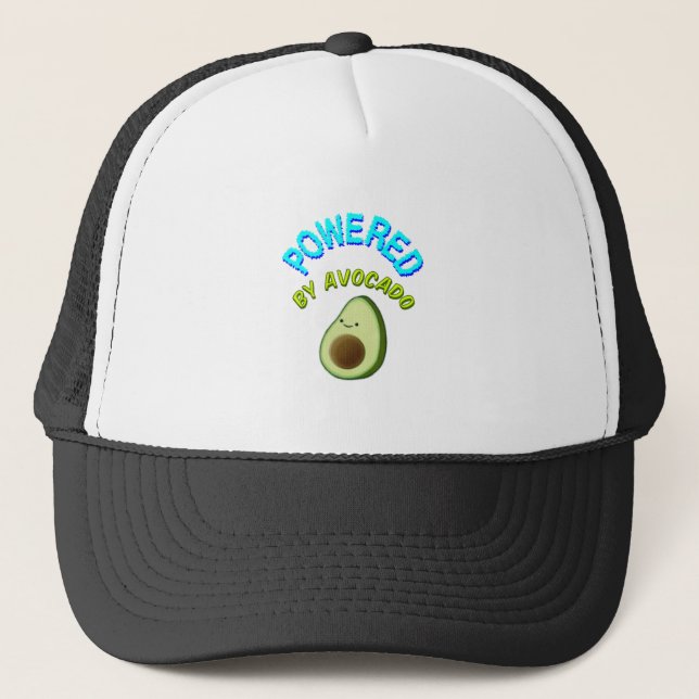 Von Avocado beherrscht Truckerkappe (Vorderseite)