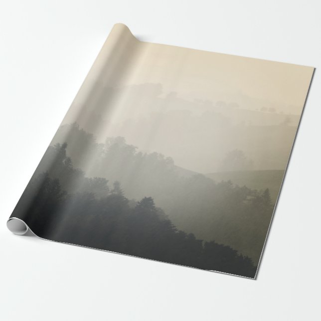 VON BÄUMEN UMGEBUNG GESCHENKPAPIER (Ungerollt)