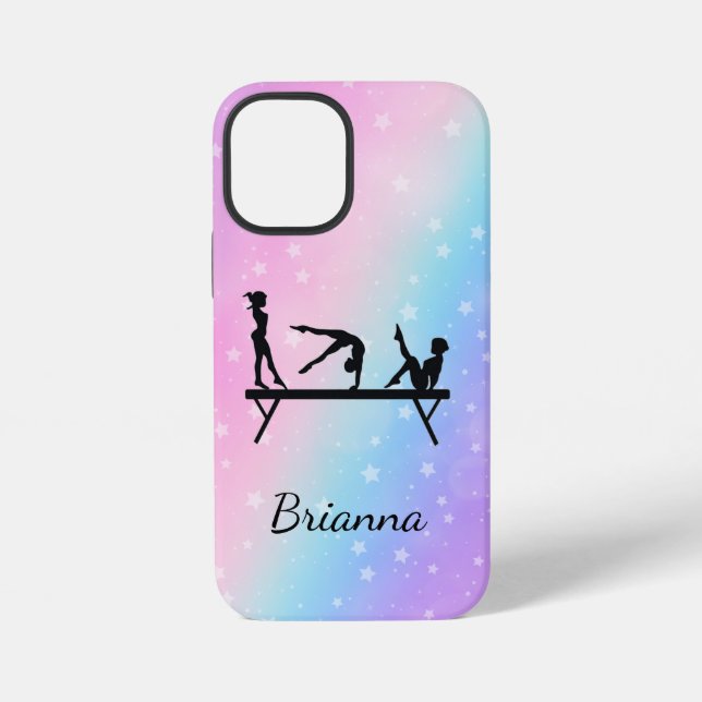 Von Beam bis Phone Personalisiert Gymnastik iPhone 12 Mini Hülle (Rückseite)