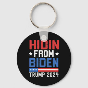Von Biden Kids Men Trump 2024 Funny Anti Joe Bide Schlüsselanhänger
