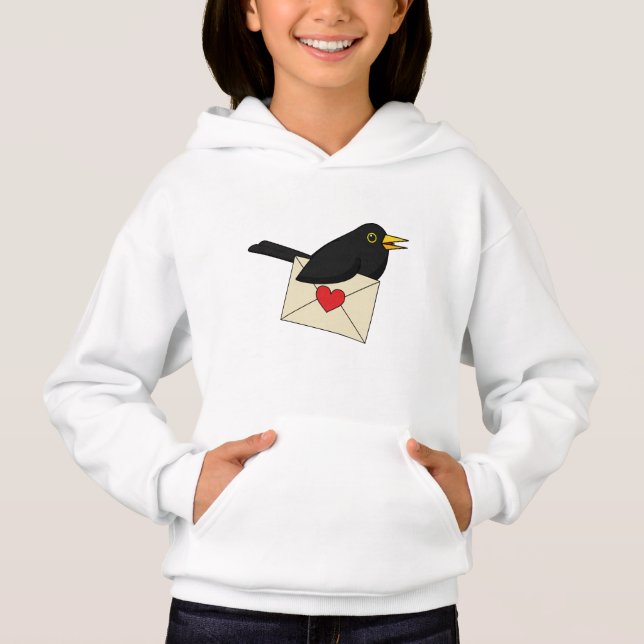 Von Blackbird mit Liebe Hoodie (Vorderseite)