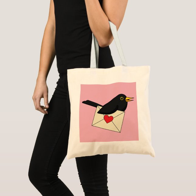 Von Blackbird mit Liebe Tragetasche (Vorderseite (Produkt))