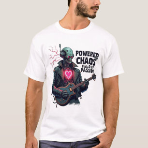 Von Chaos angetrieben, angetrieben durch Leidensch T-Shirt