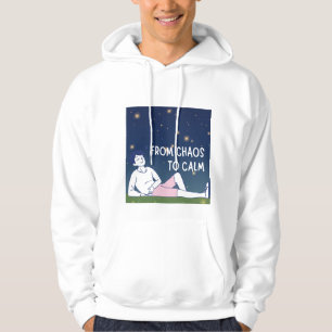 Von Chaos zu Ruhe – Emotionale Heilung Kunstwerk Hoodie