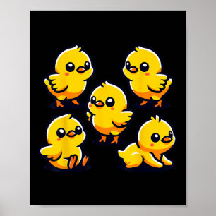 Von Chicken Chick Chicken Farmer Poster