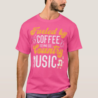 Von Coffee Country Music Band Cafe Oben gespeist T-Shirt