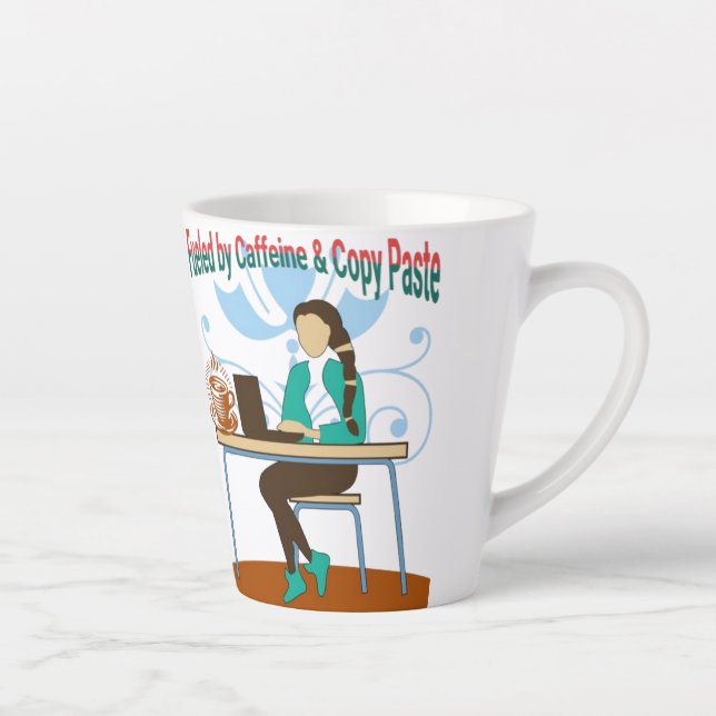 Von Coffein & Copy Paste Tasse gespeist - Funny Co (Rechts)