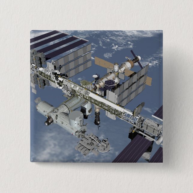 Von Computer generierte Ansicht 5 Button (Vorderseite)