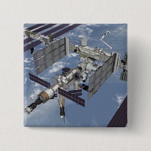 Von Computer generierte Ansicht 6 Button (Vorderseite)