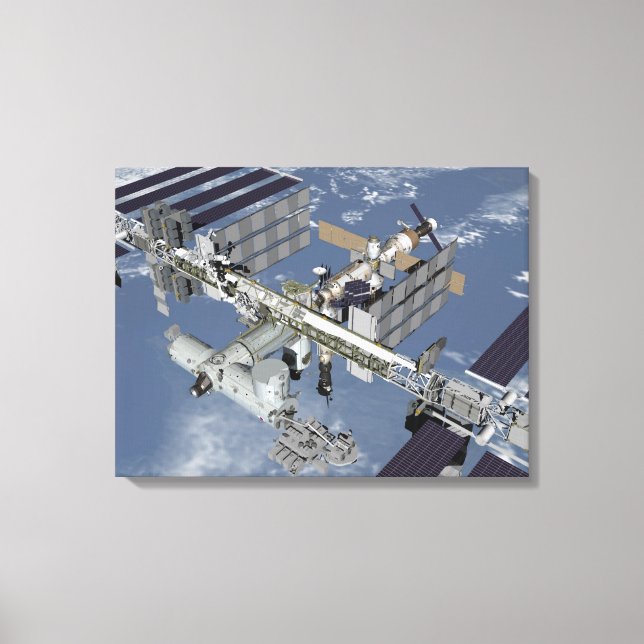 Von Computer generierte Ansicht 7 Leinwanddruck (Vorderseite)