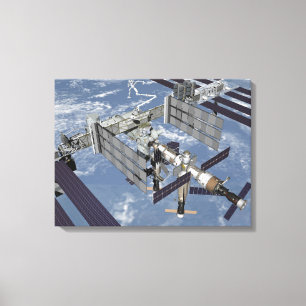 Von Computer generierte Ansicht 7 Leinwanddruck