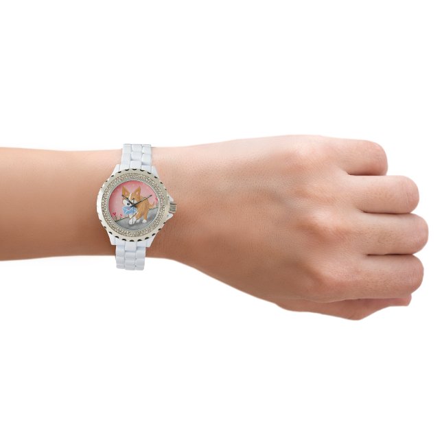 Von Corgi gelieferter Sweet Heart Letter Armbanduhr (Von Creator hochgeladen)