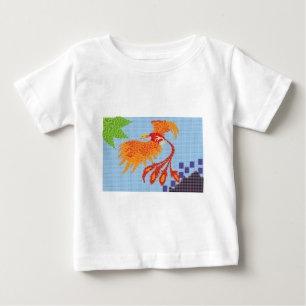 Von dem Vogel fenix wieder erscheinen Baby T-shirt