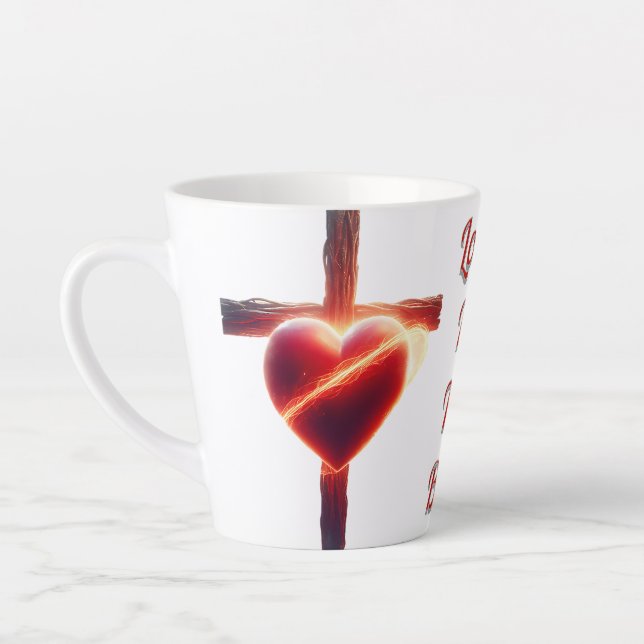 Von den besten geliebt milchtasse (Links)