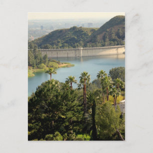 Von den Hollywood Hills Postkarte