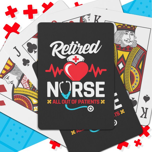 Von den Patienten ermüdete, lustige Krankenversich Spielkarten (Von Creator hochgeladen)