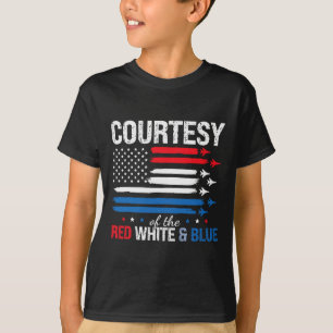 Von den USA rot weiß und blau 4. Juli Frauen ich T-Shirt