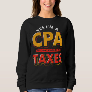 Von den Wirtschaftsprüfern geprüfte Steuern Sweatshirt