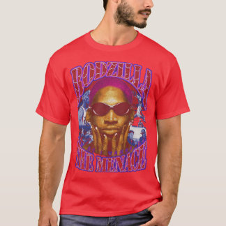 von Dennis Rodman NBA Basketball Vintage Bootleg R T-Shirt