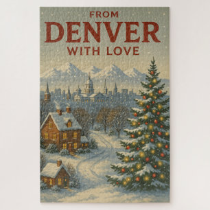 Von Denver mit Liebe Weihnachts-Puzzle