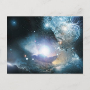 Von der Asche der ersten Sterne Postkarte