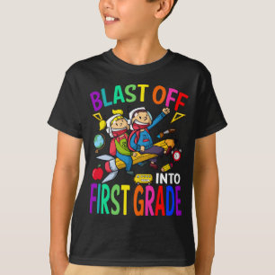 Von der ersten Stufe zurück zur Schule T-Shirt