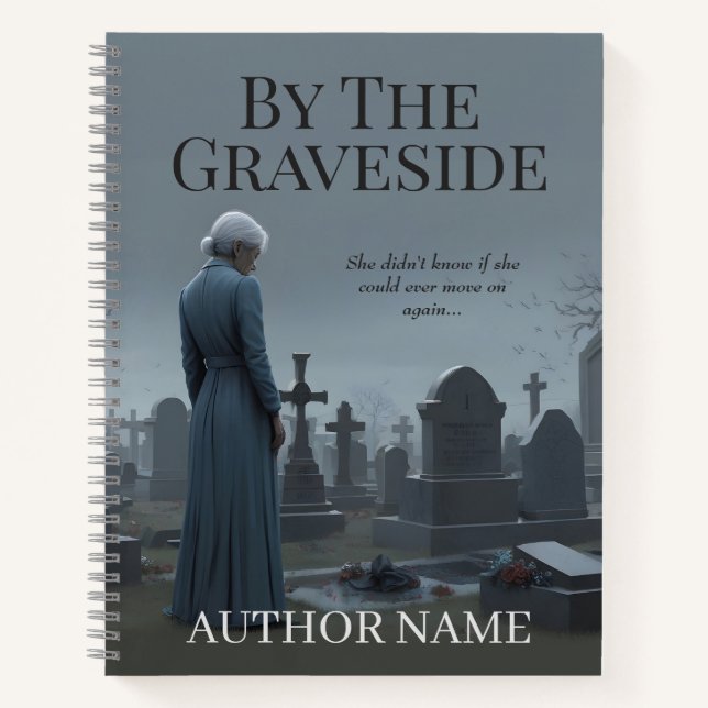 Von der Graveside Book Cover Inspiration Notebook Notizbuch (Vorderseite)