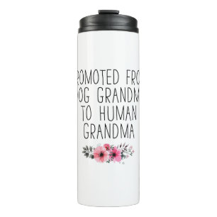 Von der Hunde-Oma zur menschlichen Oma befördert Thermosbecher