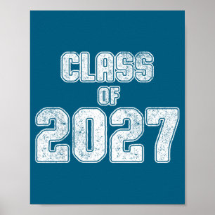Von der Klasse 2027 Abschlussklasse 2027 Poster