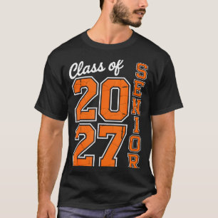 Von der Klasse 2027 Senior 27 High T-Shirt