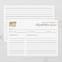 Von der Küche des Goldes Utensils Skriptrezeptur