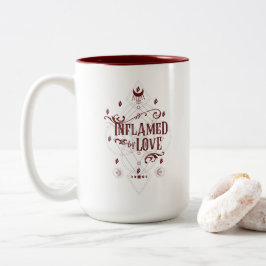 Von der Liebe entzündet (Sleigh Riders book Two) Zweifarbige Tasse