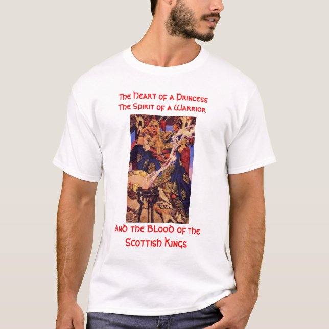 Von der Linie schottischer Könige T-Shirt (Vorderseite)