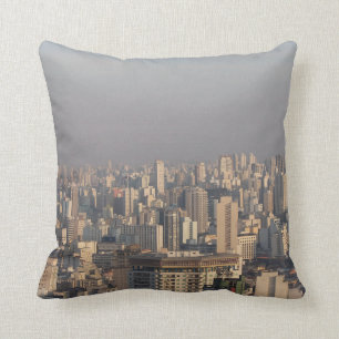 Von der Luftpanoramisches - Sao-Paulo Kissen