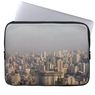 Von der Luftpanoramisches - Sao-Paulo Laptopschutzhülle