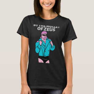 Von der Müllet Zeus Business im vorderen Party in  T-Shirt