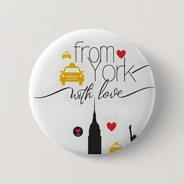 Von der neuen Arbeit mit der Liebe Button (Vorderseite)