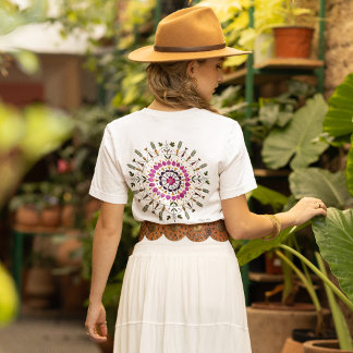 Von der Original-Pressed-Flower-Art von S. Frigui T-Shirt