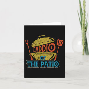 Von der Patio Vintage Bbq Grill Barbecue Vater-Tag Karte