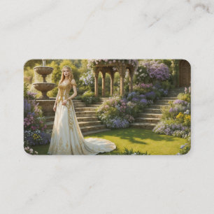 Von der Prinzessin zur Königin Lesezeichen Visitenkarte