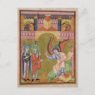 von der Reichenauer Schule Evangeliary Postkarte