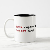 Von der Schrankimport-Tasse - Pythonschlange